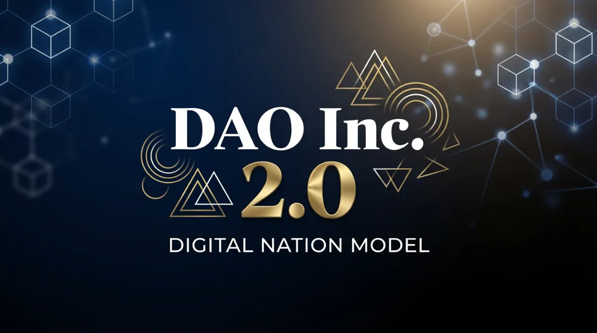 DAO Inc. 2.0への移行、および新CEO就任に関するお知らせ